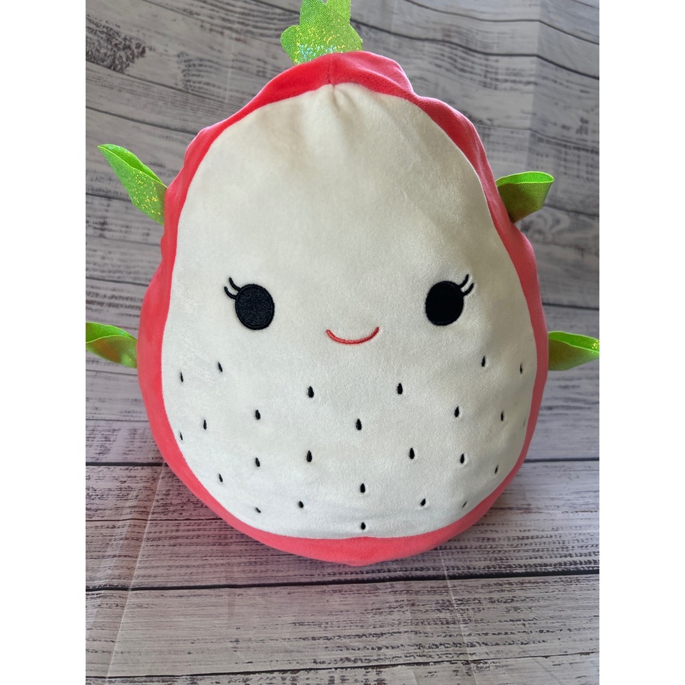Squishmallows Flip-A-Mallows Kids Pink Red Dragon Fruit Reversible Plush